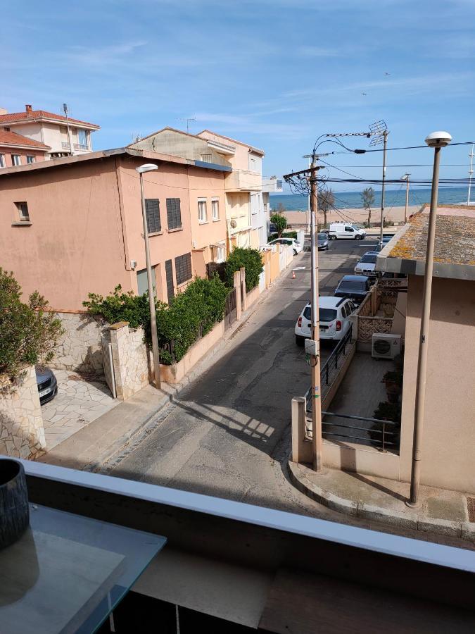Séjour à Valras T1 Vue sur Mer - 50m centre et mer Exterior foto